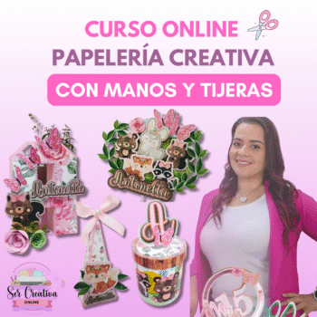 Papelería creativa con Manos y Tijeras