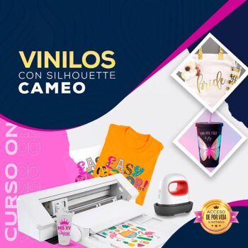 Vinil con silhouette cameo desde cero