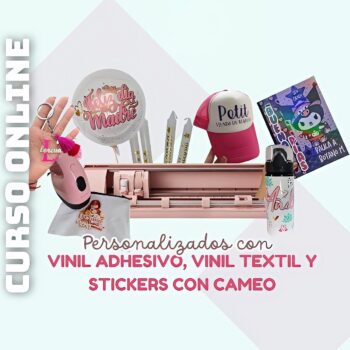 Vinil adhesivo vinil Textil y stickers con silhouette cameo