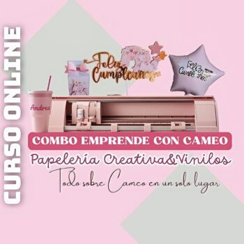 COMBO EMPRENDE CON CAMEO: Papelería Creativa & Vinilos